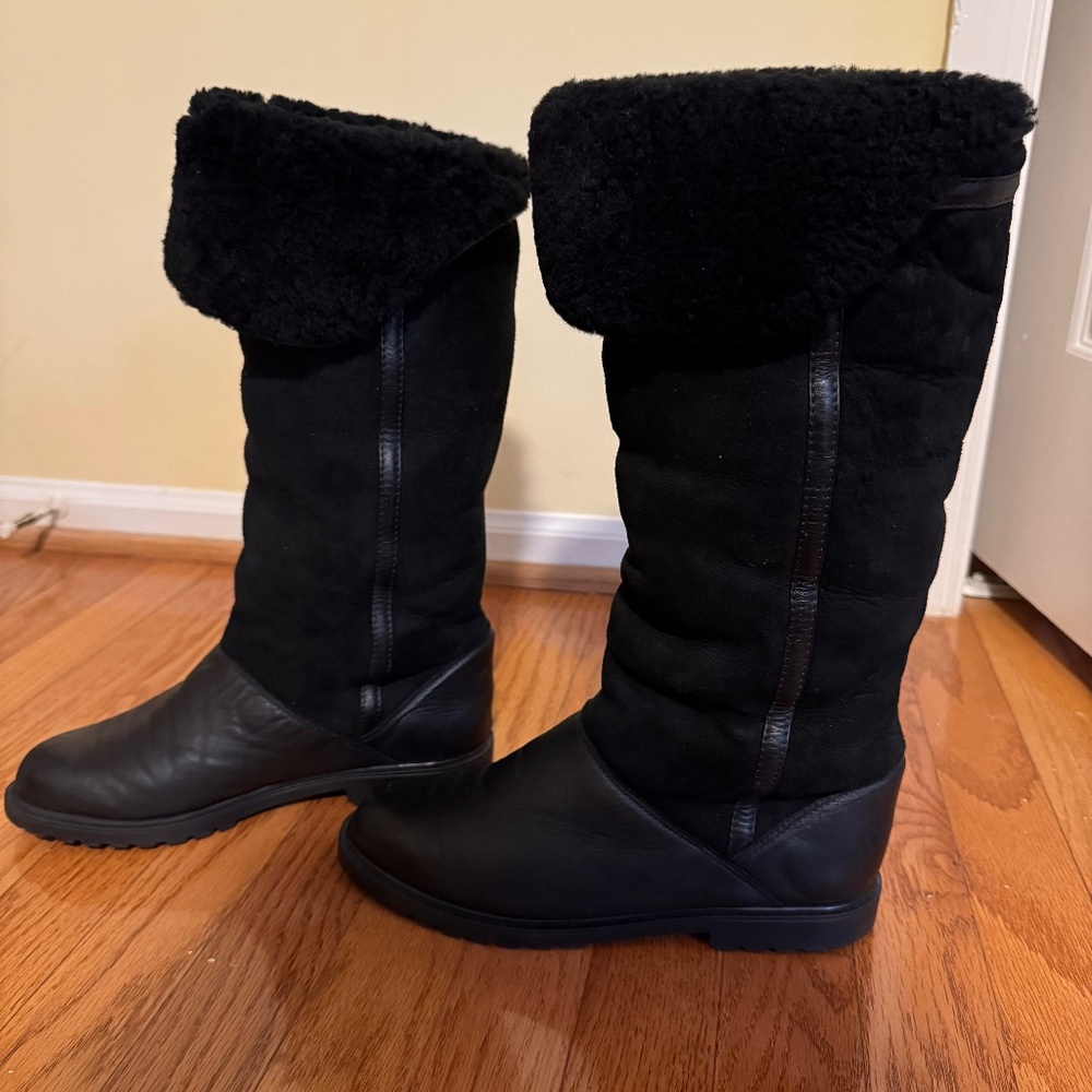 La Canadienne faux-fur lined boots